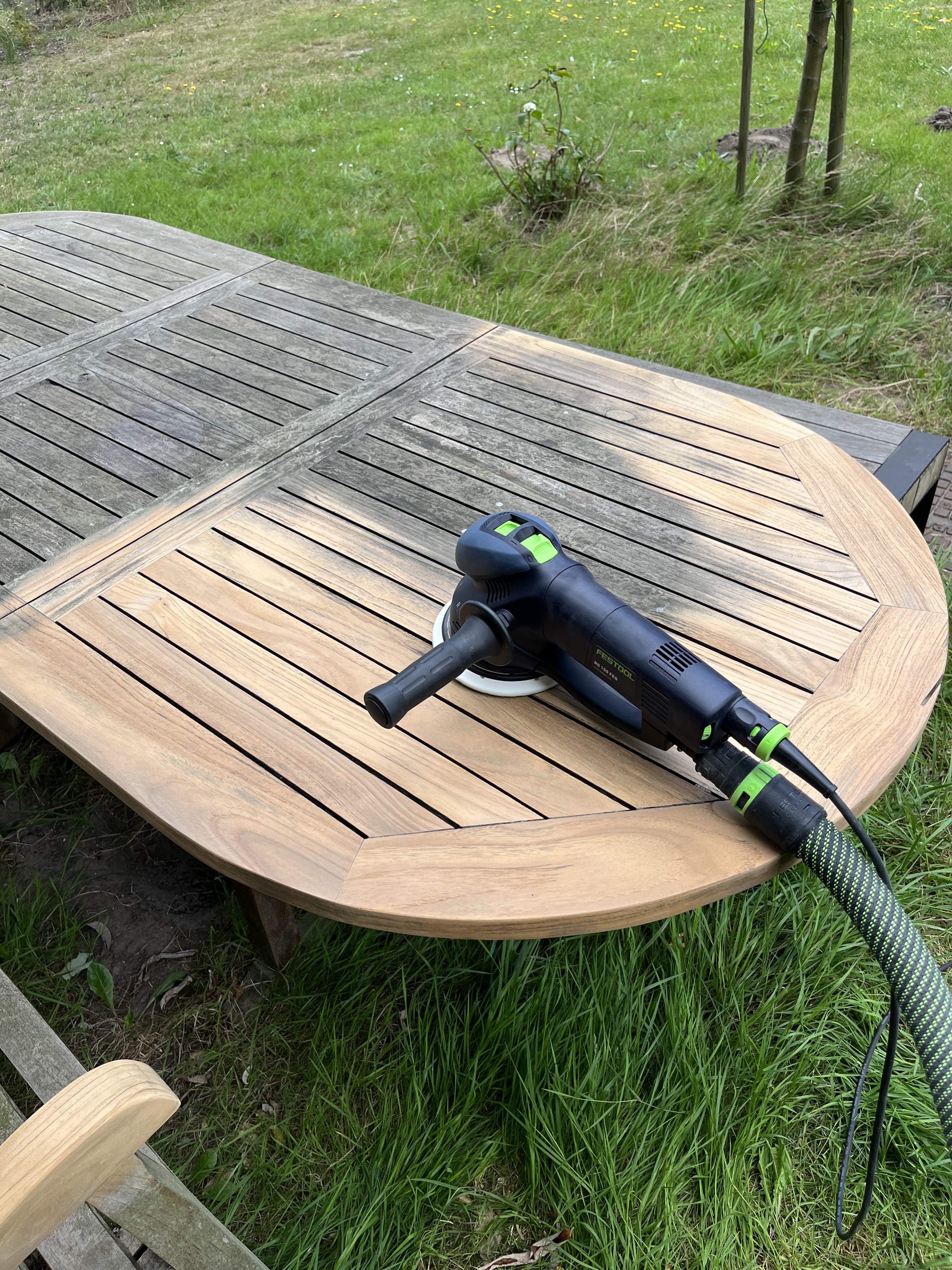 Tuinset vóór renovatie – Frambozenstraat, Amsterdam